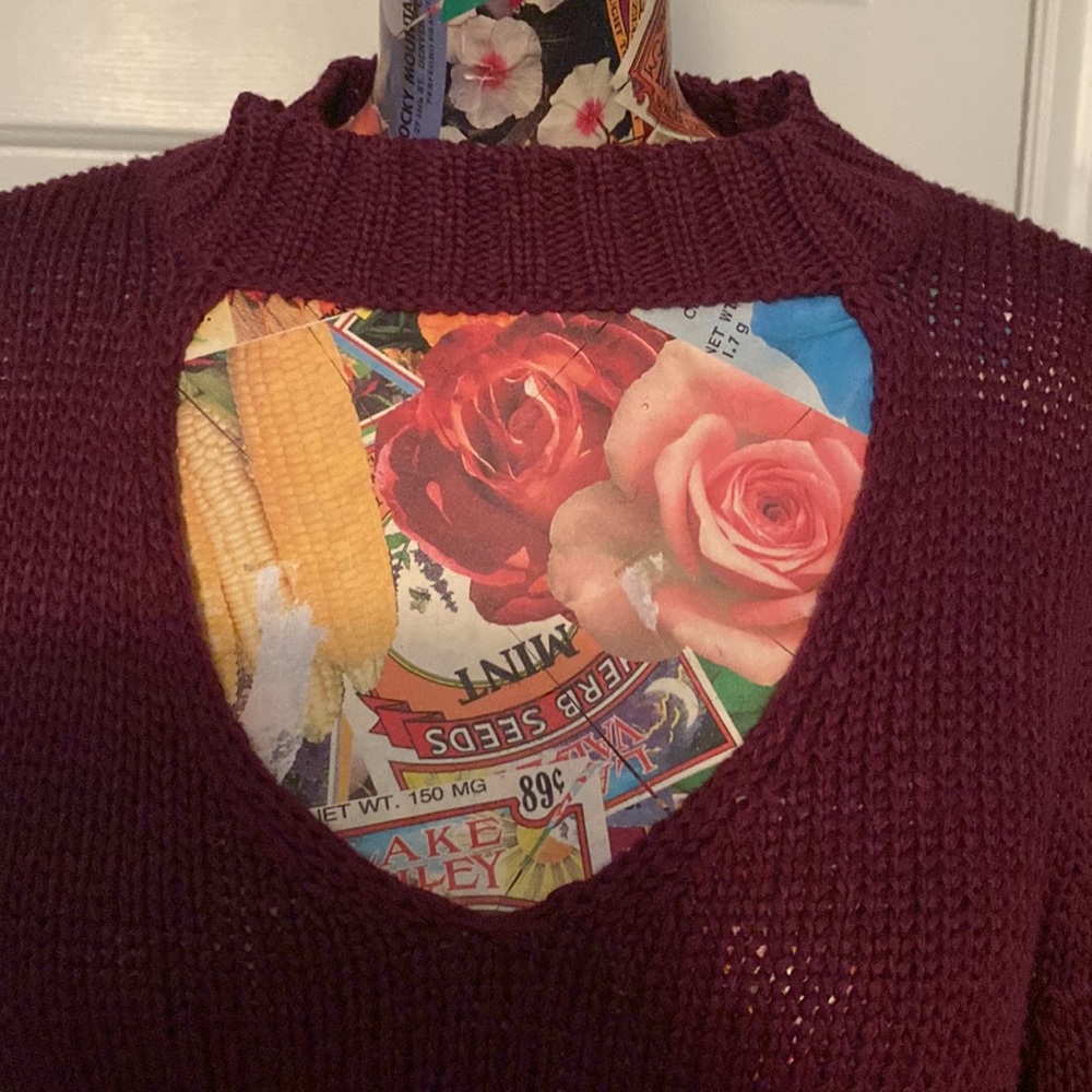 Keyhole sweater - Picture 2 of 2